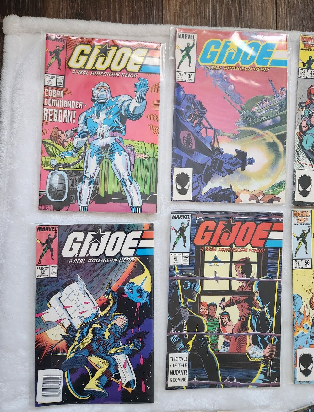 G.I. Joe A Real American Hero Marvel Comics 20 Issue Lot 1984-1988 Vintage GIJOE - Picture 2 of 8